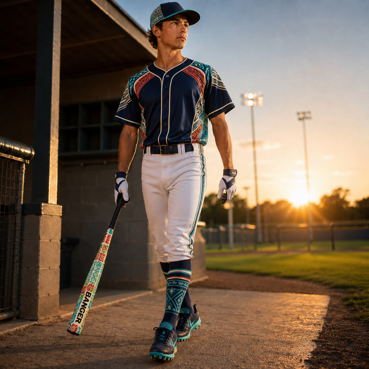 Banger Polynesian Power Bat Wrap