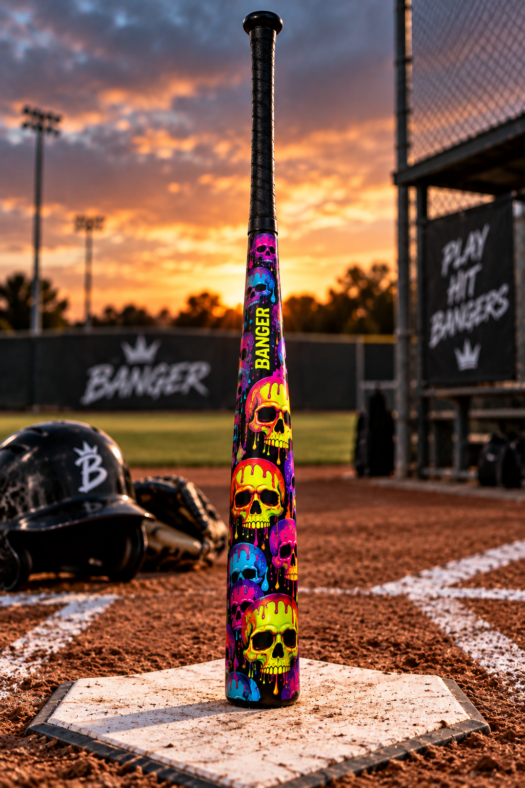 Banger Skully Drip Bat Wrap